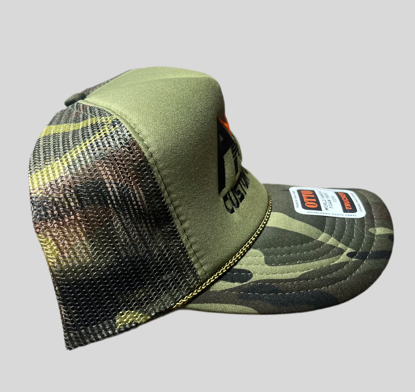 Camo ANF Custom Calls Otto Trucker Hat